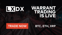 LXDX加密权证现在可以正式交易。